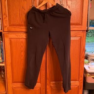 Black Youth Large Under Armour Sweatpants